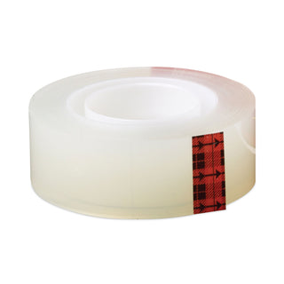 Scotch® Transparent Greener Tape, 1" Core, 0.75" x 75 ft, Transparent, 12/Pack (MMM61212P)