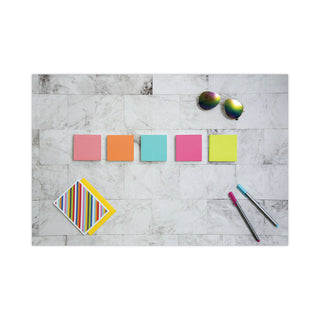 Post-it® Original Pads in Poptimistic Colors, Value Pack, 3" x 3", 100 Sheets/Pad, 14 Pads/Pack (MMM65414AN)