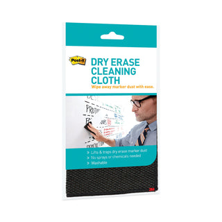 Post-it® Dry Erase Cleaning Cloth, 10.63" x 10.63" (MMMDEFCLOTH)