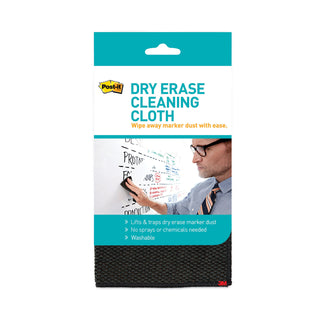 Post-it® Dry Erase Cleaning Cloth, 10.63" x 10.63" (MMMDEFCLOTH)