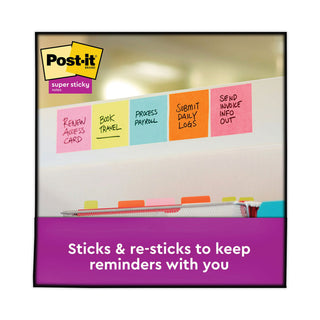 Post-it® Pop-up 3 x 3 Note Refill, 3" x 3", Supernova Neons Collection Colors, 90 Sheets/Pad, 10 Pads/Pack (MMMR33010SSMIA)