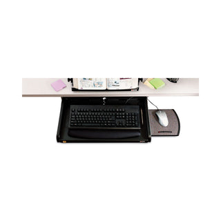 3M™ Under Desk Keyboard Drawer, 23w x 14d, Black (MMMKD45)