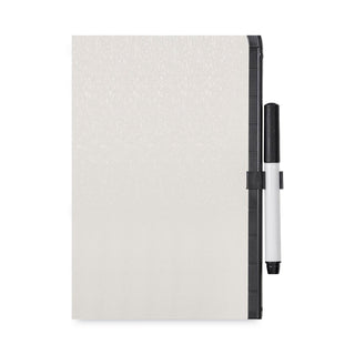 MasterVision™ Magnetic Dry Erase Board, 11 x 14, Black Plastic Frame (BVCCLK020402)