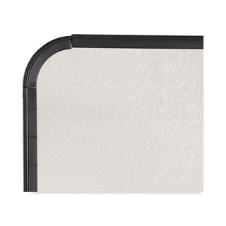 MasterVision™ Magnetic Dry Erase Board, 11 x 14, Black Plastic Frame (BVCCLK020402)