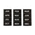 MasterVision™ Interchangeable Magnetic Board Accessories, Months of Year, Black/White, 2" x 1" (BVCFM1108)