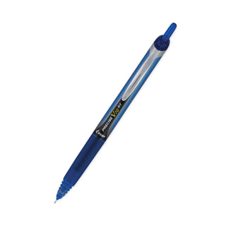 Pilot® Precise V10RT Retractable Roller Ball Pen, Bold 1 mm, Blue Ink/Barrel, Dozen (PIL13453)