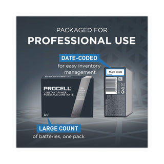 Procell® Alkaline D Batteries, 12/Box (DURPC1300) (DRCPC1300)