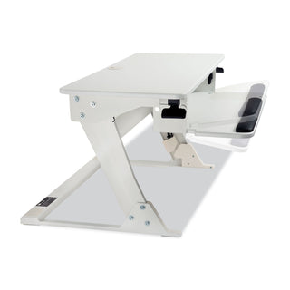3M™ Precision Standing Desk, 35.4" x 23.2" x 6.2" to 20", White (MMMSD60W)