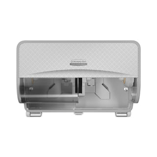 Kimberly-Clark Professional ICON Coreless Standard Roll Toilet Paper Dispenser, 8.43 x 13 x 7.25, Silver Mosaic (KCC53698)