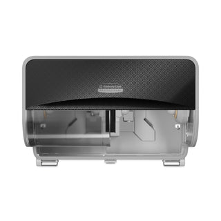 Kimberly-Clark Professional ICON Coreless Standard Roll Toilet Paper Dispenser, 8.43 x 13 x 7.25, Black Mosaic (KCC58722)