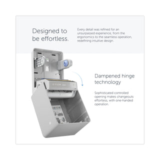 Kimberly-Clark Professional ICON Automatic Roll Towel Dispenser, 20.12 x 16.37 x 13.5, White Mosaic (KCC58710)