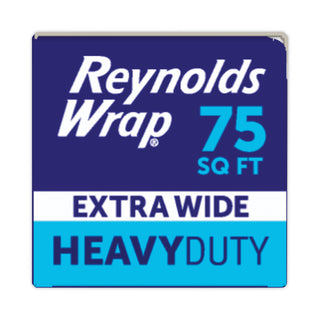 Reynolds® Heavy Duty Aluminum Foil Roll, 18" x 75 ft, Silver (PCTF28028)