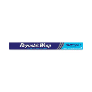 Reynolds® Heavy Duty Aluminum Foil Roll, 18" x 75 ft, Silver, 20/Carton (RFPF28028CT)