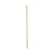 Boardwalk® Metal Tip Threaded Hardwood Broom Handle, 1.13" dia x 60", Natural (BWK138)