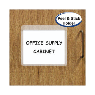 C-Line® Self-Adhesive Labeling Pockets, Top Load, 3 3/4 x 3, Clear, 25/Pack (CLI70443)