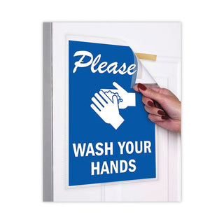 C-Line® Display Pockets, 8 1/2" x 11", Polypropylene, 10/Pack (CLI36911)