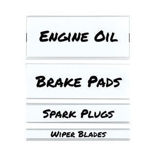 C-Line® Clear Magnetic Label Holders, Side Load, 6 x 2.5, Clear, 10/Pack (CLI87825)