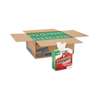 Brawny® Professional F900 Disposable Cleaning Towel, Tall Box, White, 72 Towels/Box, 10 Boxes/Case, Towel (WxL) 9" x 16.5" (GPC29608)