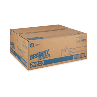 Brawny® Professional F900 Disposable Cleaning Towel, Tall Box, White, 72 Towels/Box, 10 Boxes/Case, Towel (WxL) 9" x 16.5" (GPC29608)
