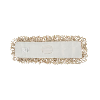 Boardwalk® Industrial Dust Mop Head, Hygrade Cotton, 24w x 5d, White (UNS1324)