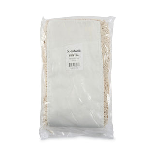 Boardwalk® Industrial Dust Mop Head, Washable, Hygrade Cotton, 36w x 5d, White (UNS1336)
