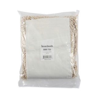 Boardwalk® Industrial Dust Mop Head, Hygrade Cotton, 24w x 5d, White (UNS1324)