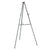 Quartet® Lightweight Telescoping Tripod Easel, Adjusts 38" to 66" High, Aluminum, Black (QRT51E)