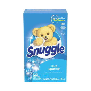 Snuggle® Fabric Softener Sheets, Fresh Scent, 120 Sheets/Box, 6 Boxes/Carton (DIA45115)