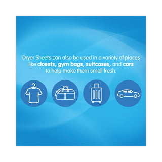 Snuggle® Fabric Softener Sheets, Fresh Scent, 120 Sheets/Box (DIA45115EA) (DIA45115EA)