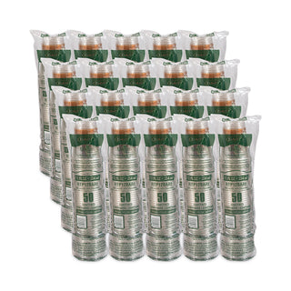 Dart® Bare Eco-Forward RPET Cold Cups, 12-14 oz, Clear, 50/Pack, 1000/Carton (DRCRTP12BARECT)