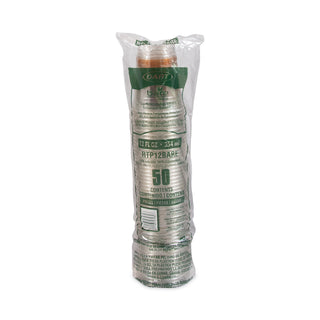 Dart® Bare Eco-Forward RPET Cold Cups, 12-14 oz, Clear, 50/Pack, 1000/Carton (DRCRTP12BARECT)