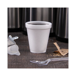 Dart® Foam Drink Cups, 8oz, White, 25/Pack (DCC8J8BG) (DRT8J8)