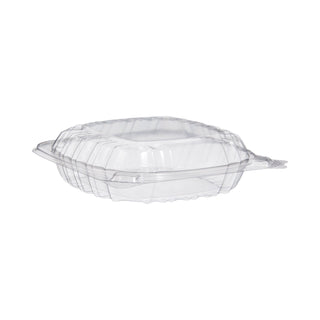 Dart® ClearSeal Hinged Clear Containers, 13 4/5 oz, Clear, Plastic, 5.4 x 5.3 x 2.6 (DCCC53PST1)