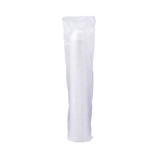 Dart® Foam Container, 6 oz, White, Squat (6B12DART)