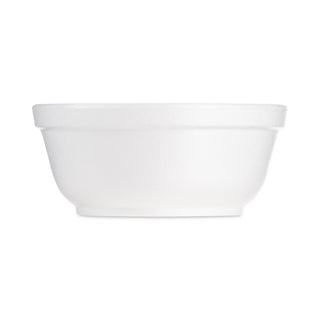 Dart® Foam Bowls, 8 Ounces, White, Round, 50/Pack (8B20DART)