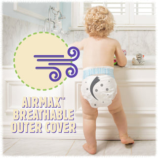 Cuties® Complete Care Unisex Baby Diaper Newborn Disposable Heavy Absorbency (706277_BG)