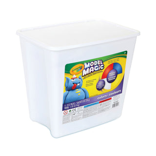 Crayola® Model Magic Modeling Compound, 8 oz each Blue/Red/White/Yellow, 2lbs. (CYO574415)