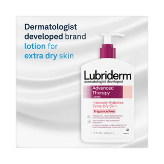Lubriderm® Advanced Therapy Moisturizing Hand/Body Lotion, 16 oz Pump Bottle (PFI48322EA) (PFI48322EA)