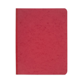 ACCO Pressboard Report Cover, Prong Clip, Letter, 3" Capacity, Red (ACC25978)