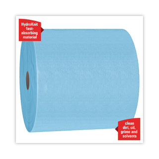 WypAll® X70 Cloths, Jumbo Roll, 12.4 x 12.2, Blue, 870/Roll (KCC41611)