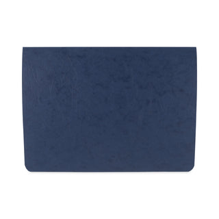ACCO PRESSTEX Covers with Storage Hooks, 2 Posts, 6" Capacity, 12 x 8.5, Dark Blue (ACC54133)