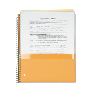 Five Star® Notebook, 1-Subject, 8-1/2"Wx11"L, 6/Pk, Assorted (MEA38052)