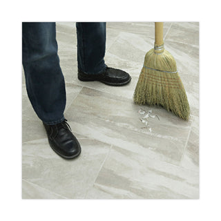 Boardwalk® 100% Corn Brooms, 60" Overall Length, Natural, 6/Carton (BR10001BW)