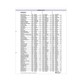 House of Doolittle™ Recycled WildFlower Weekly/Monthly Planner, WildFlower Artwork, 11 x 8.5, Gray/White/Purple Cover, 12-Month (Jan-Dec): 2025 (HOD28774)