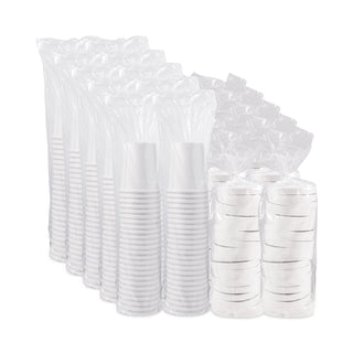 SOLO® Flexstyle Double Poly Food Combo Pack, 32 oz, White, 25/Pack, 10 Packs/Carton (SCCKHB32A)