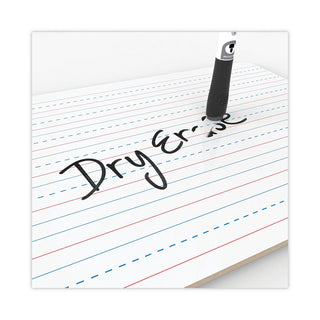 U Brands Double-Sided Dry Erase Lap Board, 12 x 9, White Surface, 24/Pack (UBR4863U0001)