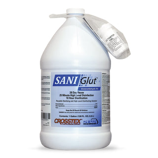 SANI Glut™ Glutaraldehyde High-Level Disinfectant Activation Required Liquid 1 gal. Jug Reusable (977969_CS)