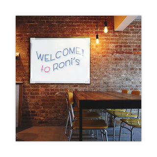 Flipside Framed Dry Erase Board, 48 x 36, White, Silver Aluminum Frame (FLP17641)