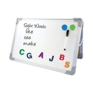 Flipside Magnetic Desktop Easel Set, White (FLP50000)