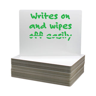 Flipside Magnetic Dry Erase Board, 9" x 12", White (FLP10025)